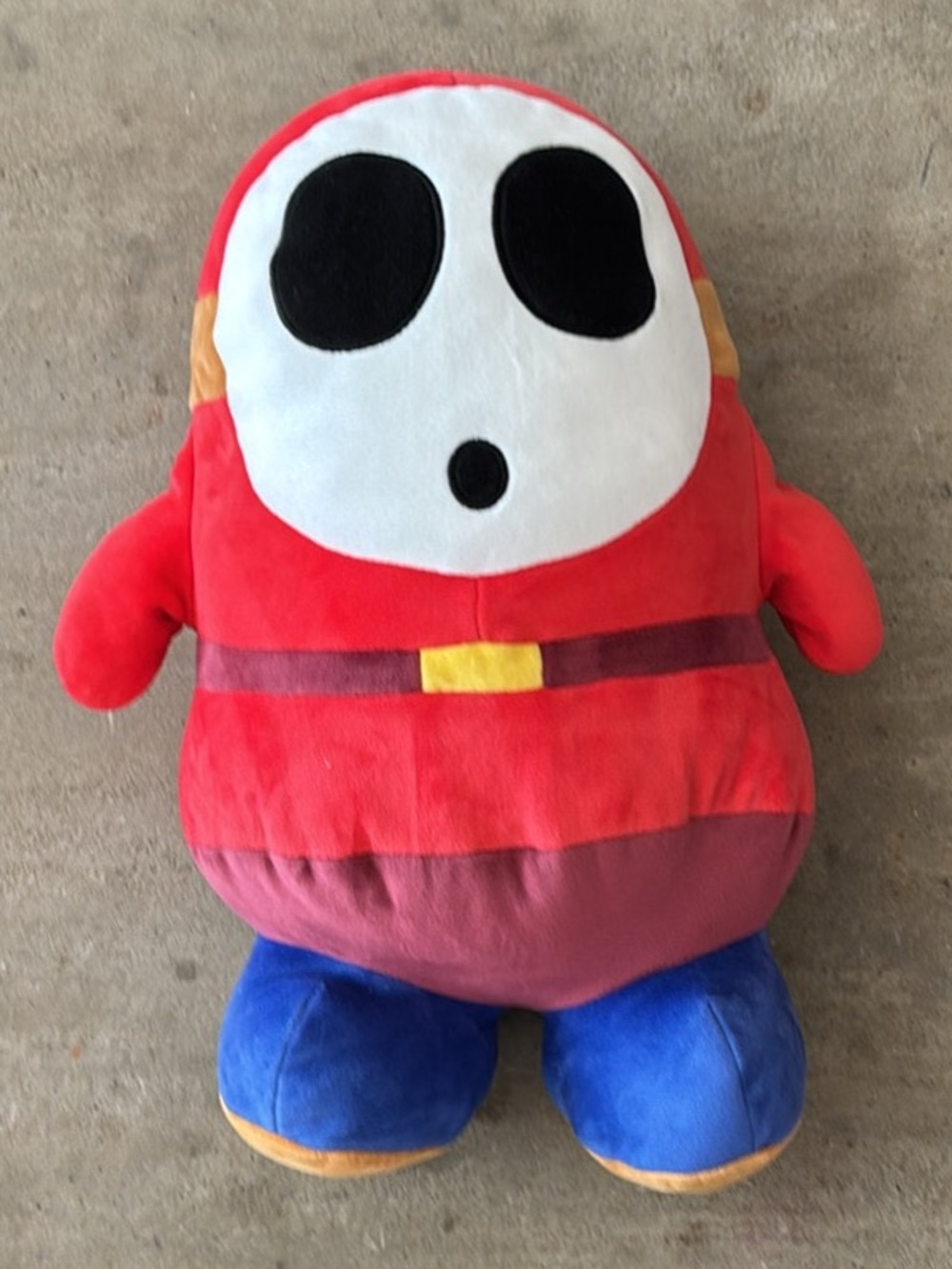 TOMY Club Mocchi- Mocchi- Super Mario Shy Guy Plush 15”